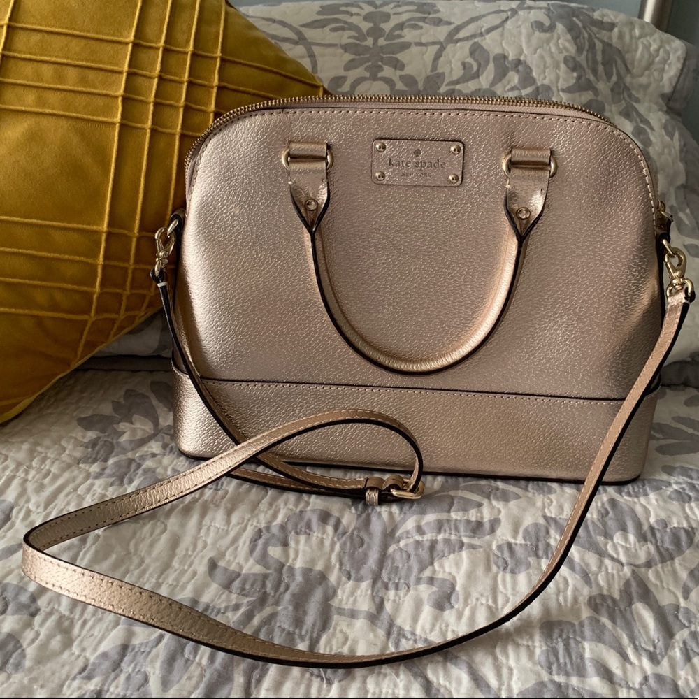 ♠️Kate Spade♠️ ROSE GOLD Crossbody Purse